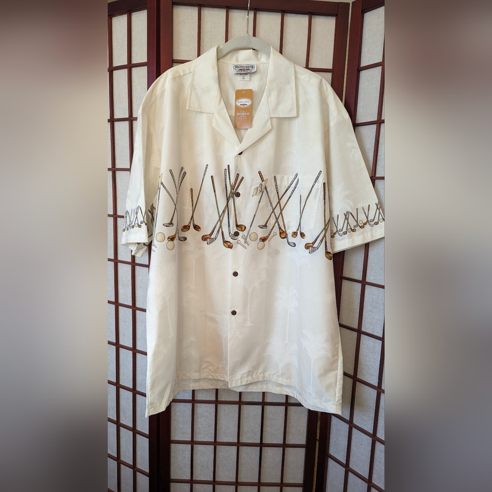 PACIFIC LEGEND Men's Golf Shirt, size XL, NWT